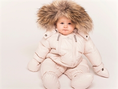 Ver de Terre rose powder baby dunflyverdragt